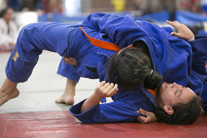 El judo favorece el desarrollo del aparato motriz, fuerza, velocidad y equilibrio. Foto: @juanpcohen