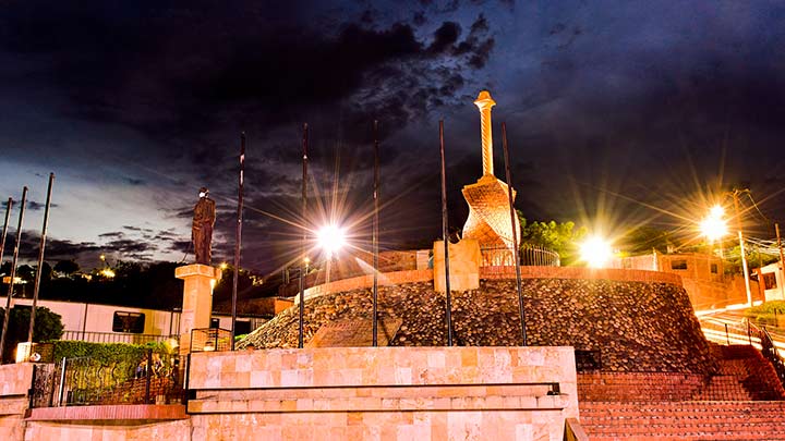 Monumento Batalla de Cúcuta, ubicado en la Loma de Bolívar.Foto Cortesía