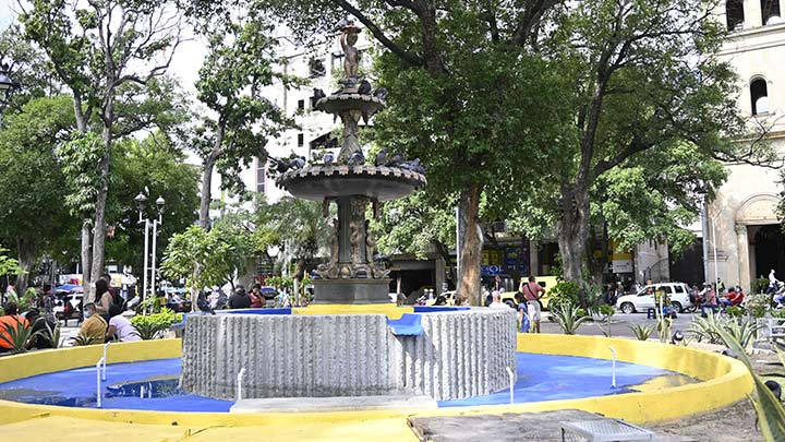 Fuente Parque Santander./Foto Jorge Gutíerrez