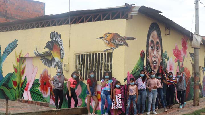Mural de Villa del Rosario./Foto Cortesía