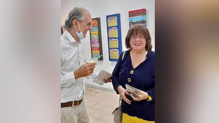 Jorge Hernández y Mónica Vela.