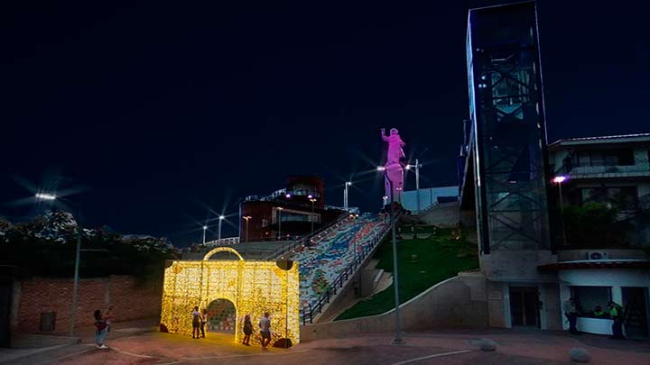 Monumento de Cristo Rey./Foto cortesía