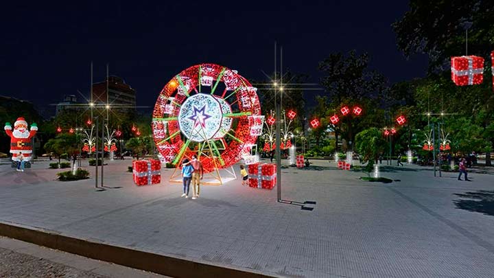 Parque Santander de Cúcuta./Foto cortesía