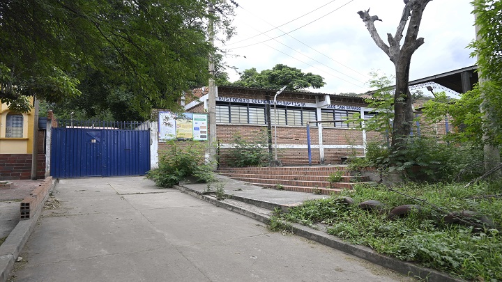 La sede de San Gerardo de la Institución Educativa Eustorgio Colmenares Baptista  es la que más intervenciones requiere. / Foto: Jorge Gutiérrez / La Opinión 