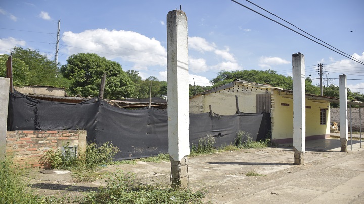 Antigua casona donde funcionó el colegio. / Foto: Pablo Castillo / La Opinión 