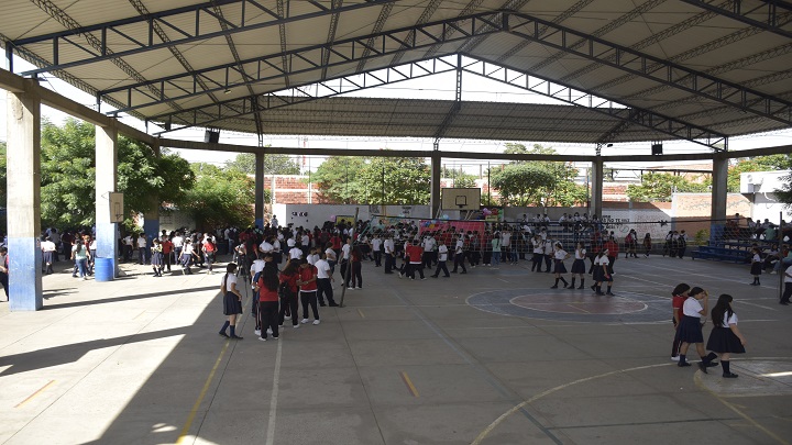 Sede principal del Colegio Eustorgio Colmenares Baptista. / Foto: Pablo Castillo / La Opinión 
