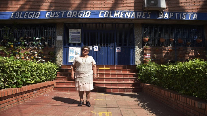 Clemencia Garnica de Barajas. /Foto: Pablo Castillo / La Opinión 