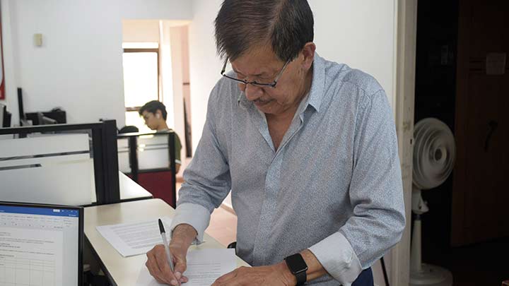 Julio Tarazona Navas, número 4 en el tarjetón / La Opinión 