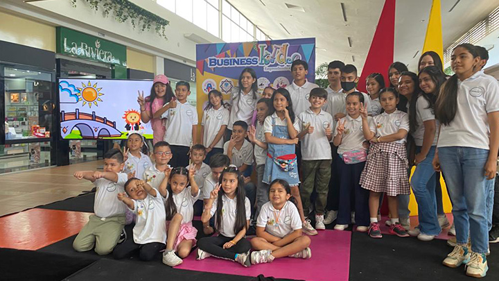 Businesskids es líder mundial en emprendimiento infantil./Foto: cortesía