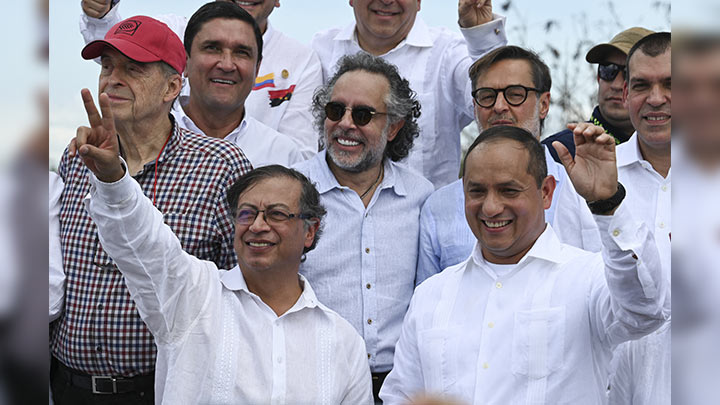 Los países restablecieron lazos formales el 29 de agosto bajo el liderazgo del presidente socialista de Venezuela, Nicolás Maduro, y el nuevo líder izquierdista de Colombia, Gustavo Petro./Foto: Yuri Cortez-AFP