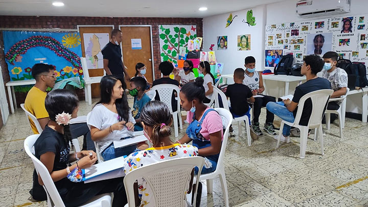 La actividad contó con tres fases de desarrollo, la primera fue una semana académica./Foto: cortesía