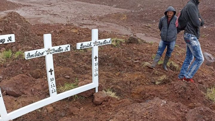 El lugar esta ubicado en la finca Flandes de la vereda El Molino