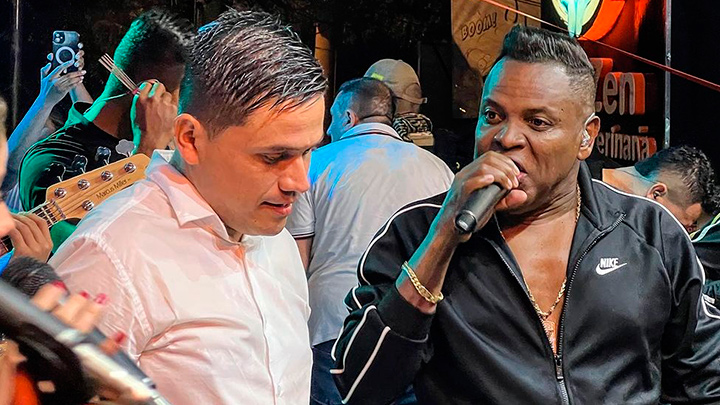  José Ignacio Rangel, quien aspira a la Alcaldía de Los Patios por el Centro Democrático, organizó un concierto que tuvo como invitado al compositor y cantante de vallenato, Omar Geles.