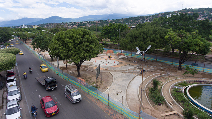 9 mil millones de pesos fue la inversión de este proyecto de intervención.