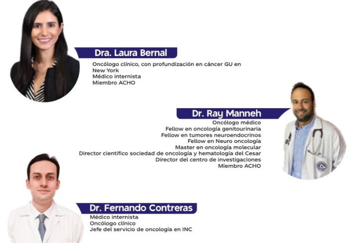 Conferencistas invitados al Primer Summit Hemato-Oncológico de la frontera “Retos multidisciplinarios”. 
