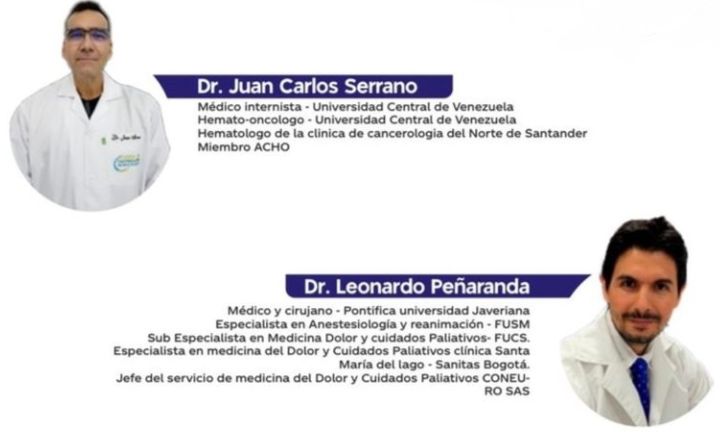 Conferencistas invitados al Primer Summit Hemato-Oncológico de la frontera “Retos multidisciplinarios”. 