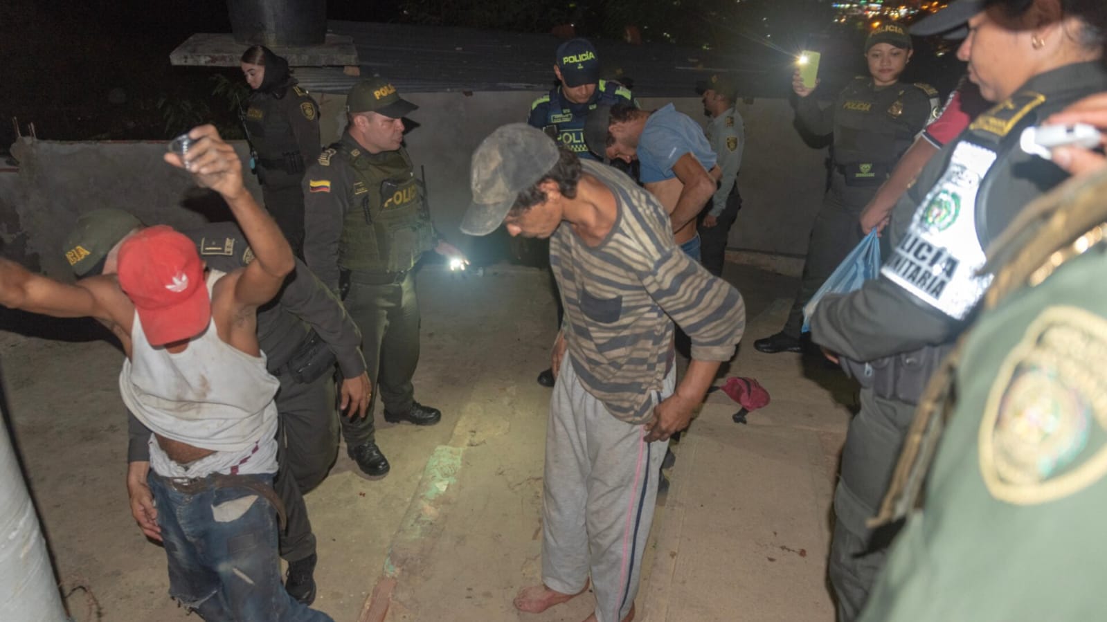 La Policía adelanta operativos nocturnos en Cúcuta 
