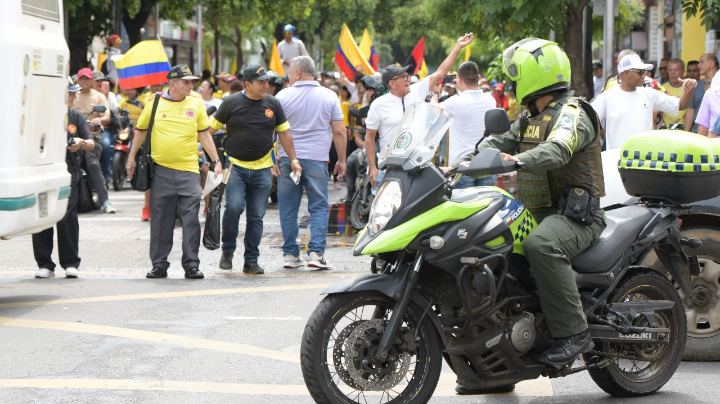 Marcha contra Petro en Cúcuta