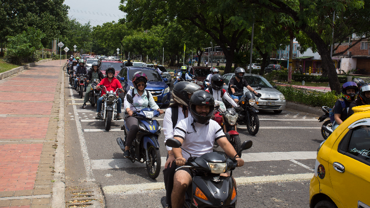 CAOS DE MOVILIDAD EN CUCUTA