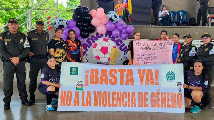 La Mecuc promueve un mensaje claro de tolerancia cero ante la violencia hacia las mujeres y las niñas.