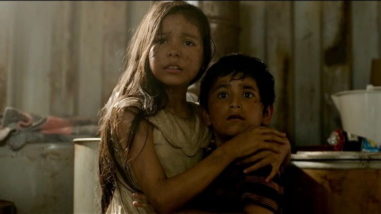 A sus 11 años, la actriz interpretó a Rocío en la película 'Sonidos de Libertad'. 