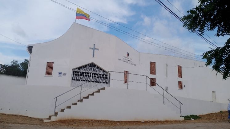 La iglesia es uno de los sitios más importantes para la comunidad.