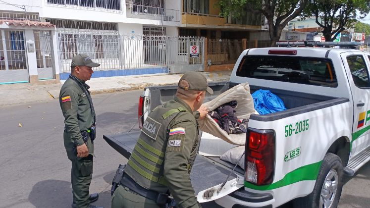 El pasado sábado la Policía adelantó acciones en esta zona.
