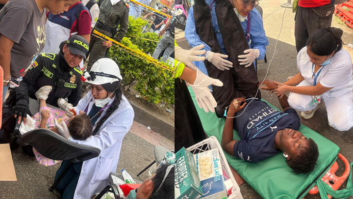 La estudiante cucuteña de Medicina que ayudó a salvar vidas tras el terremoto en Pereira