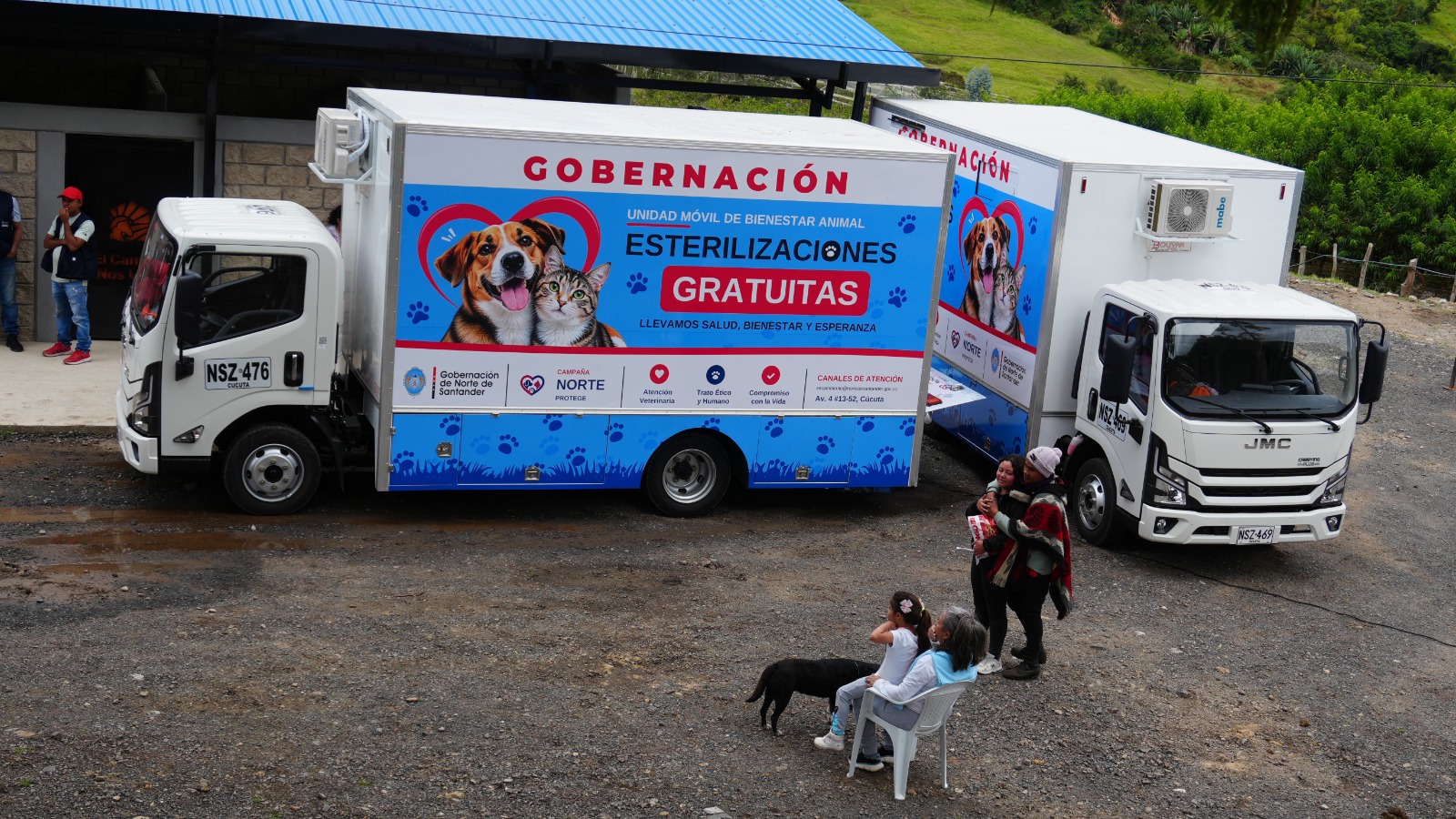 La Gobernación también llevó a cabo una jornada de esterilización en las que se atendieron cerca de 120 mascotas del municipio. / Foto: Kevin Torres / La Opinión
