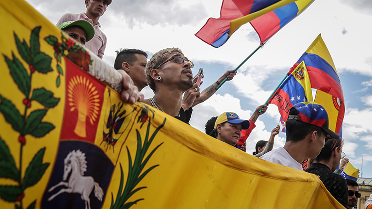 Venezolanos en Colombia