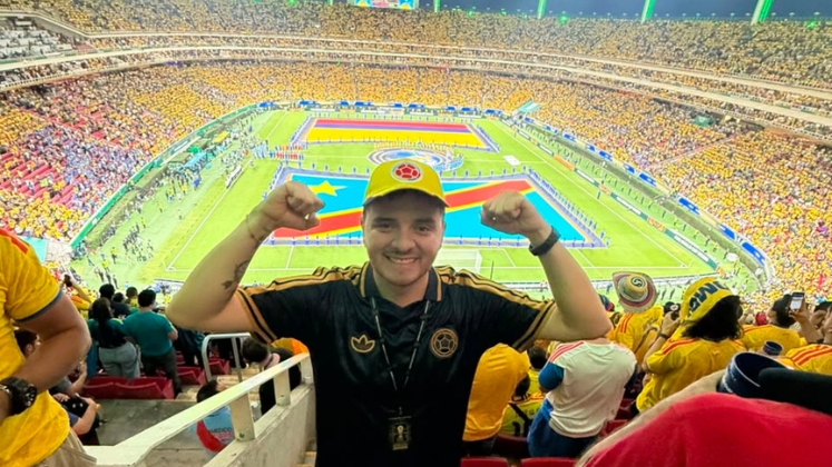 Rosariense en el Mundial 2026, Deyvi Orjuela. Foto: cortesía