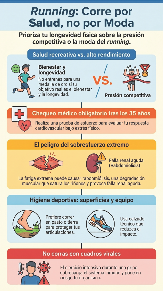 Infografía Unisimón, running