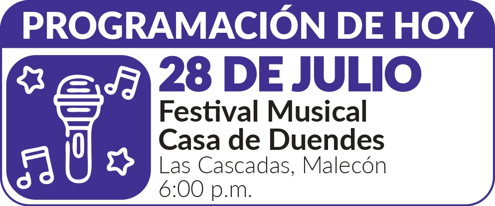 Programación Feria de Cúcuta 28 de julio.