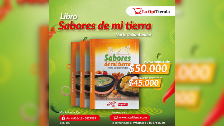 Sabores de mi tierra, lo mejor de la gastronomía regional./Foto: La Opinión