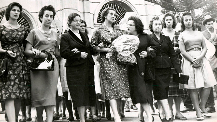 Voto femenino en Colombia. Foto cortesía
