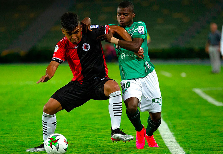Winston Ramírez, lateral cucuteño. 