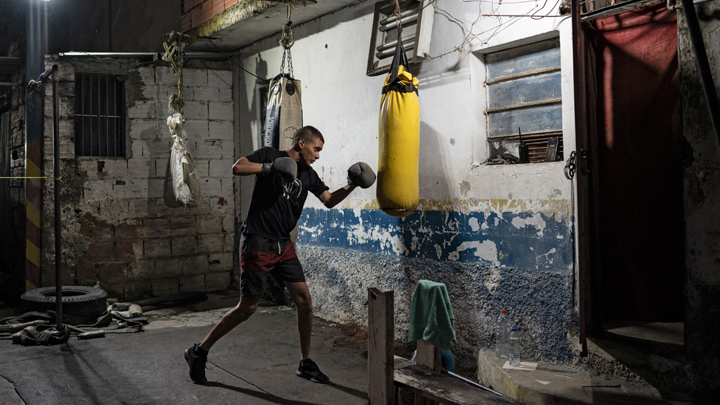 Boxeo. AFP 