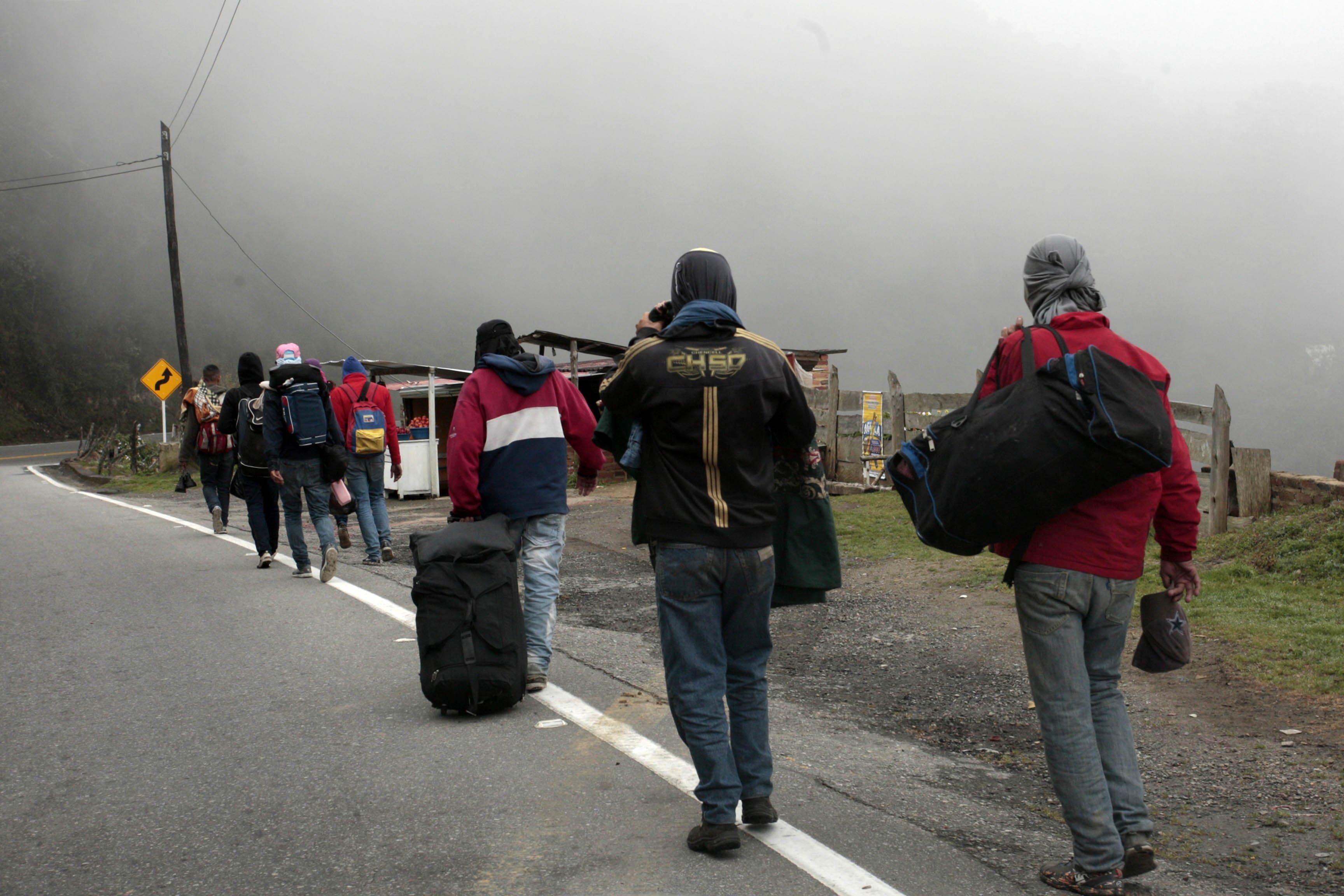 Caminantes venezolanos