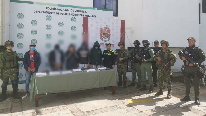 Los capturaron  cuando dormían