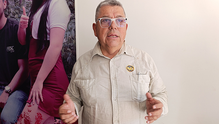 Johnson Delgado, presidente de Fevelif y de Calita. / Foto La Opinión