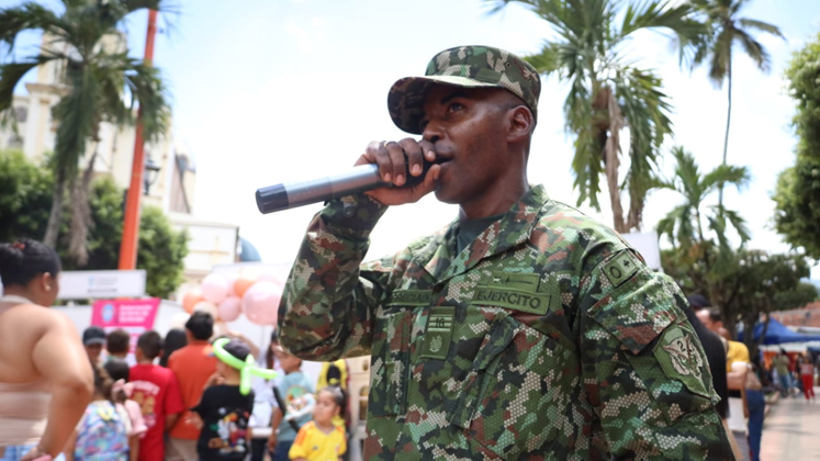 Ejército Nacional benefició a más de 300 familias con jornada de atención en Sardinata