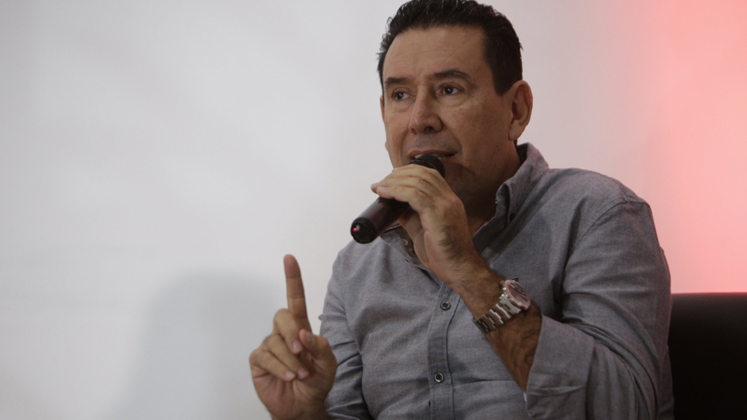 El director de la Comisión Regional de Competitividad, José Gabriel Román Medina,