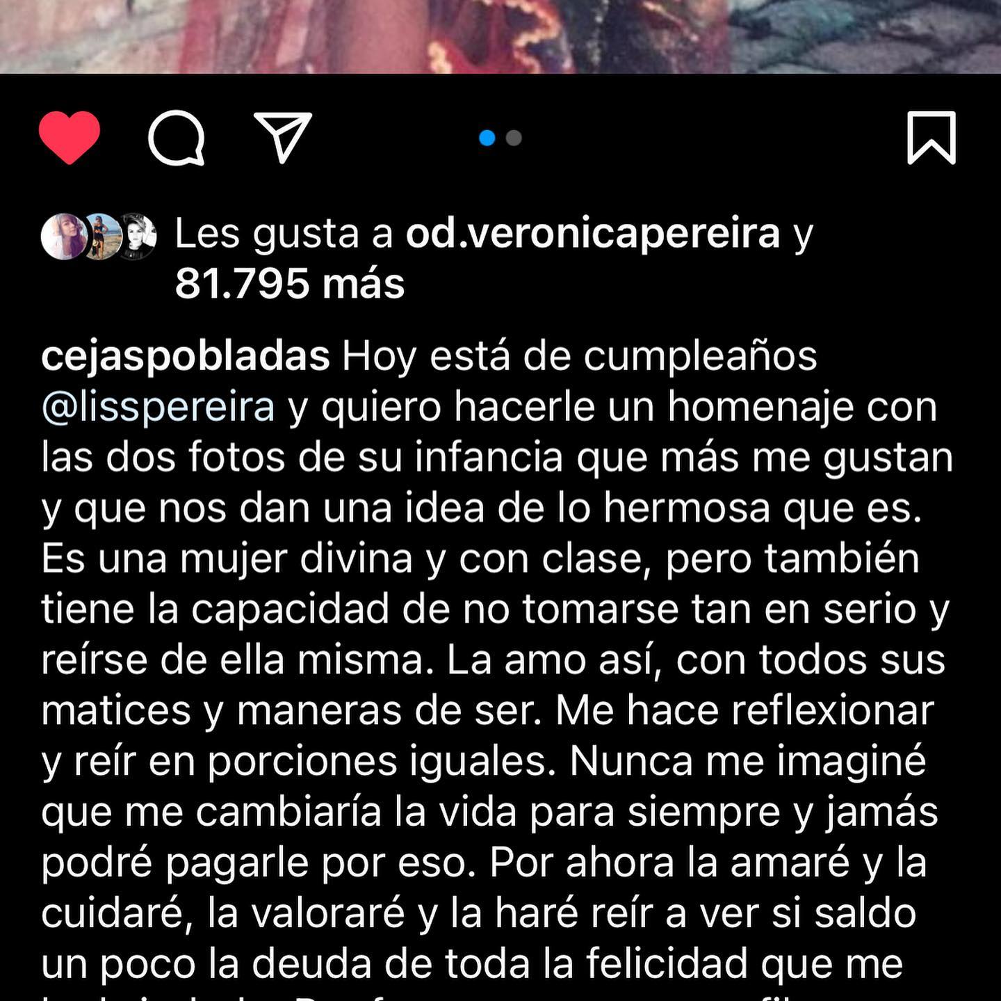 Mensaje de Cejas