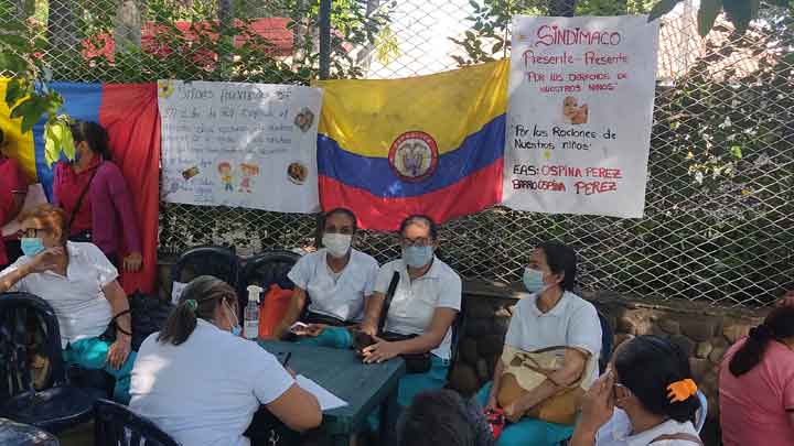 Protesta en el ICBF
