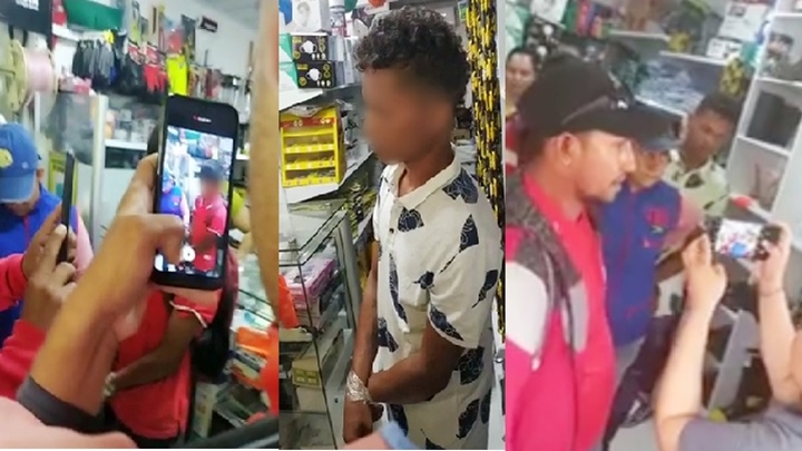 Al niño ya se lo llevaron para Venezuela.