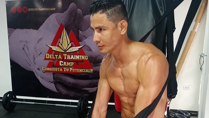  Jesús ‘El Dragón’ Castillo, un  cucuteño que combina su vocación de socorrista con la Defensa Civil de Norte de Santander, con su amor por la MMA. FOTO: Cortesía.