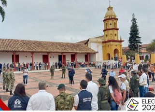 Poca afluencia de votantes en la Provincia de Ocaña./Foto: La Opinión