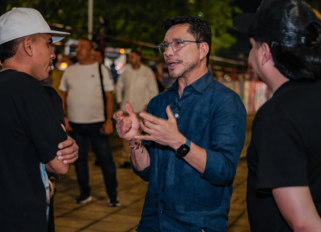 Carlos Caicedo visitó Cúcuta como parte de su campaña presidencial. 