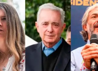 Paloma Valencia; Álvaro Uribe; Juan Daniel Oviedo
