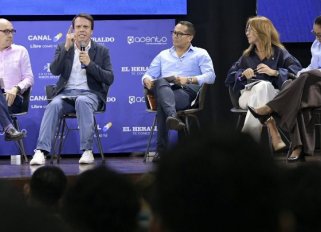 El Gran Debate vicepresidencial desde las regiones contó con la participación de nueve candidatos/Foto: Cortesía El Heraldo